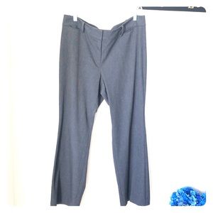 Size 14P Curvy Loft Outlet Trouser Pants Gray